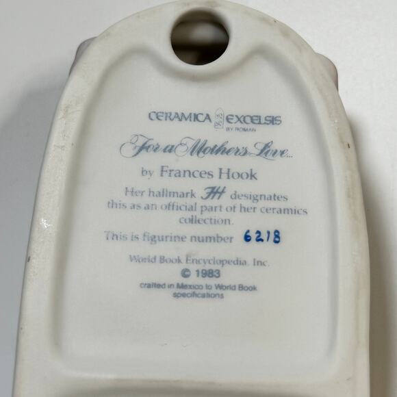 Frances Hook For a Mother’s Love Ceramic Figurine 1983 number 6218 - Picture 4 of 4
